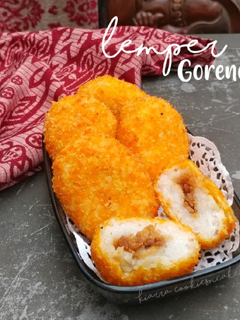 Cara Membuat (190) Lemper Goreng Abon Murah