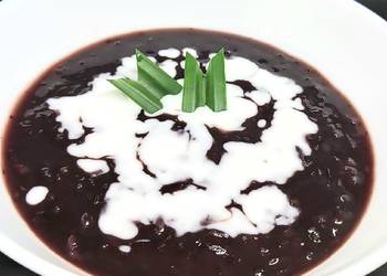 Resep Unik Bubur Ketan Hitam - Ide Takjil Gurih Mantul