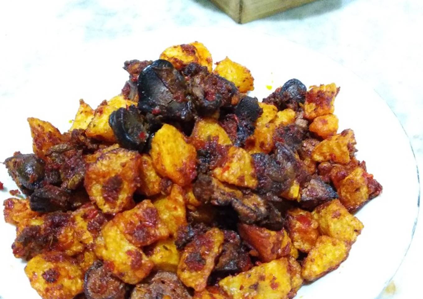 Sambel Goreng Kentang Ati Ampela