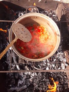 عکسی از دستور املت آتیشی با فلفل تند🌶🌶😋