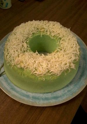 Foto resep Bolu kukus pandan keju