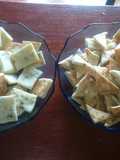 Galletitas de queso hojaldras de aceite
