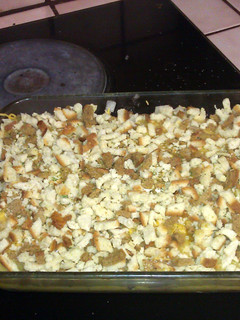 A picture of spicy chicken surprise.