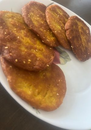 عکسی از دستور کباب سیب زمینی🥔