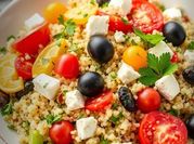 A picture of mediterranean quinoa