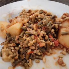 A picture of Phalliya Aloo.