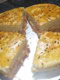 Arabian pizza bread