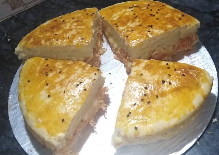 Recipe of Quick Arabian pizza bread