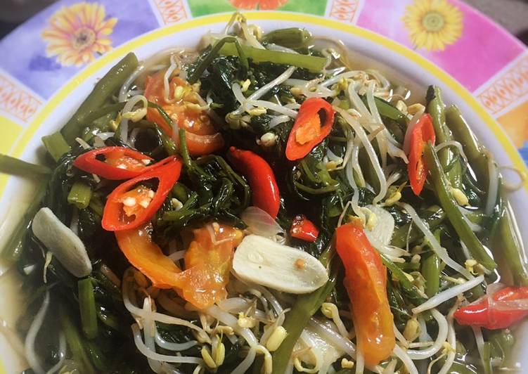 Resep Tumis Kangkung Tauge Anti Gagal