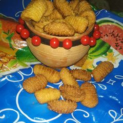A picture of Crispy and crunchy KULKULS.