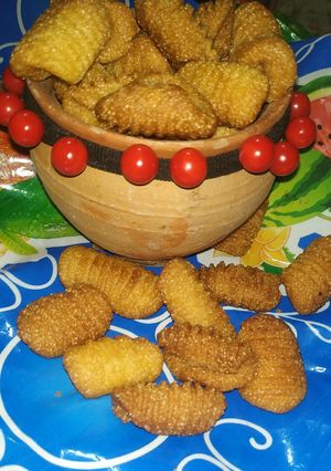 A picture of Crispy and crunchy KULKULS.