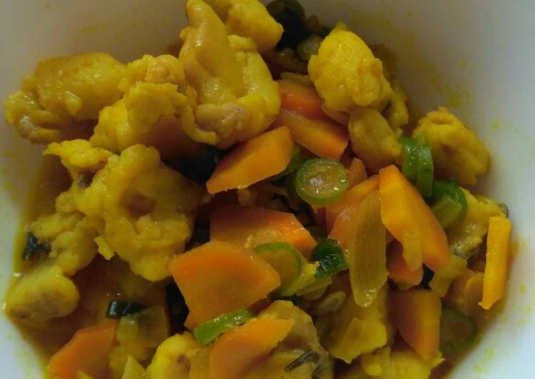 Rahasia Memasak MPASI 13M+ : Tenggiri Bumbu Kuning yang Renyah