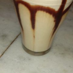 A picture of Chocolate milk shake.