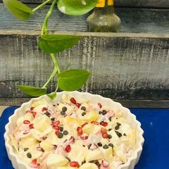 A picture of Russian Salad.