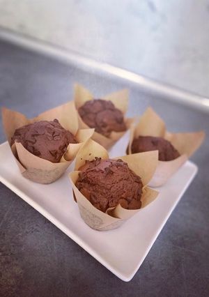 Une photo de Muffin au chocolat