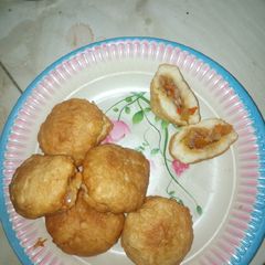 A picture of Filled puff-puff.