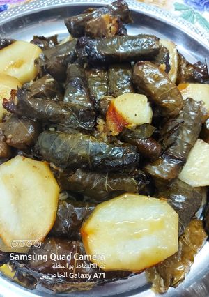 صورة لوصفة محشي ورق العنب