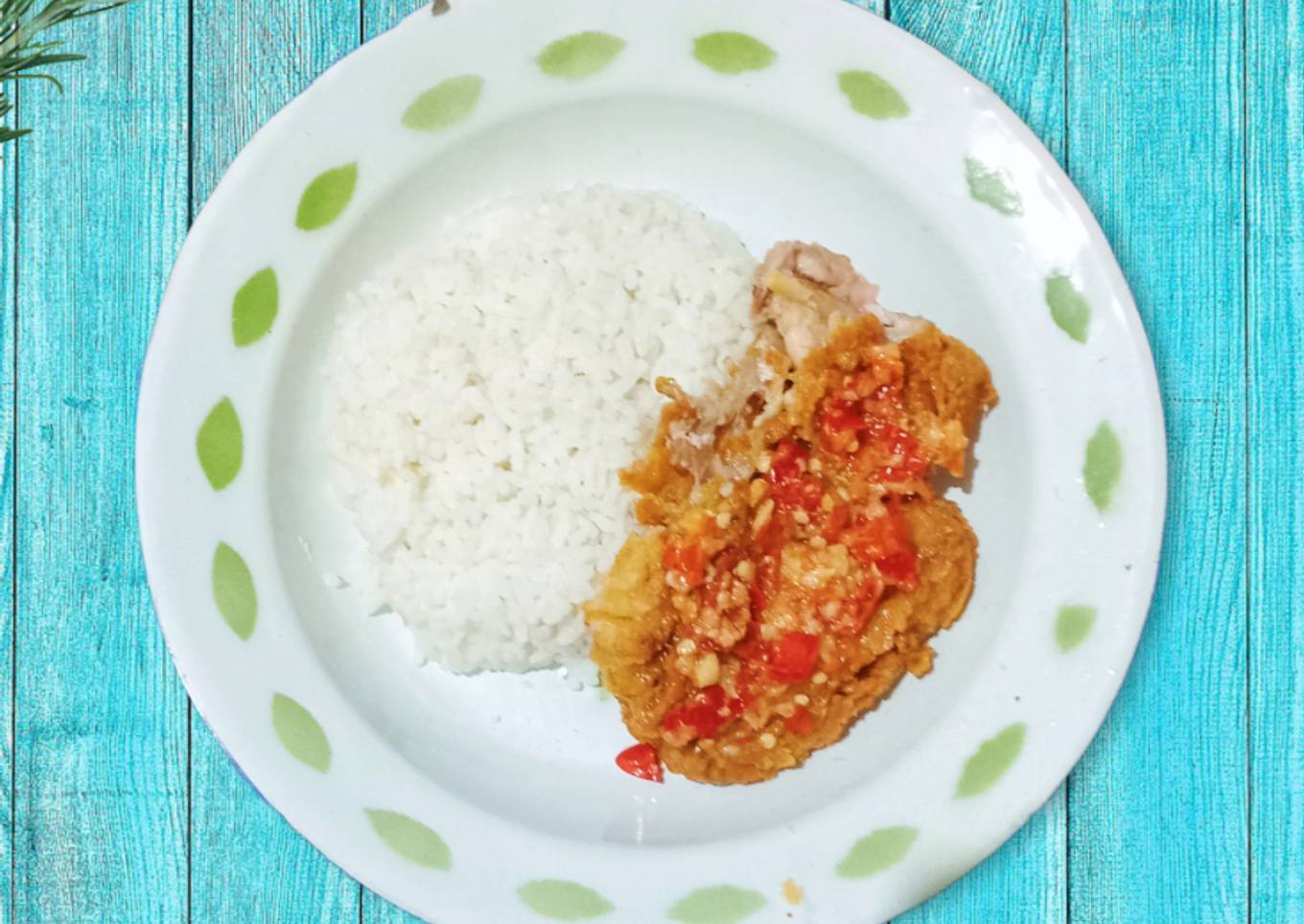 17. Ayam Geprek