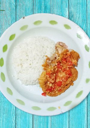 Foto resep 17. Ayam Geprek