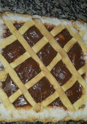 Una foto de Pastafrola de Dulce De Leche