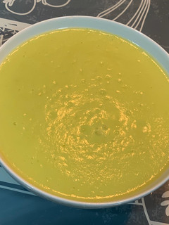 Una foto de Crema Calabacín
