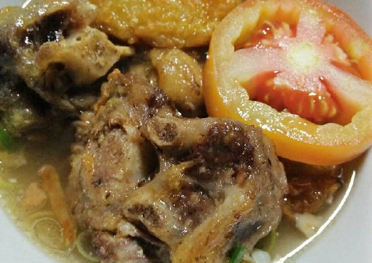 Sop buntut goreng Sop buntut goreng