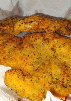 Una foto de Milanesas de Pollo Fritas