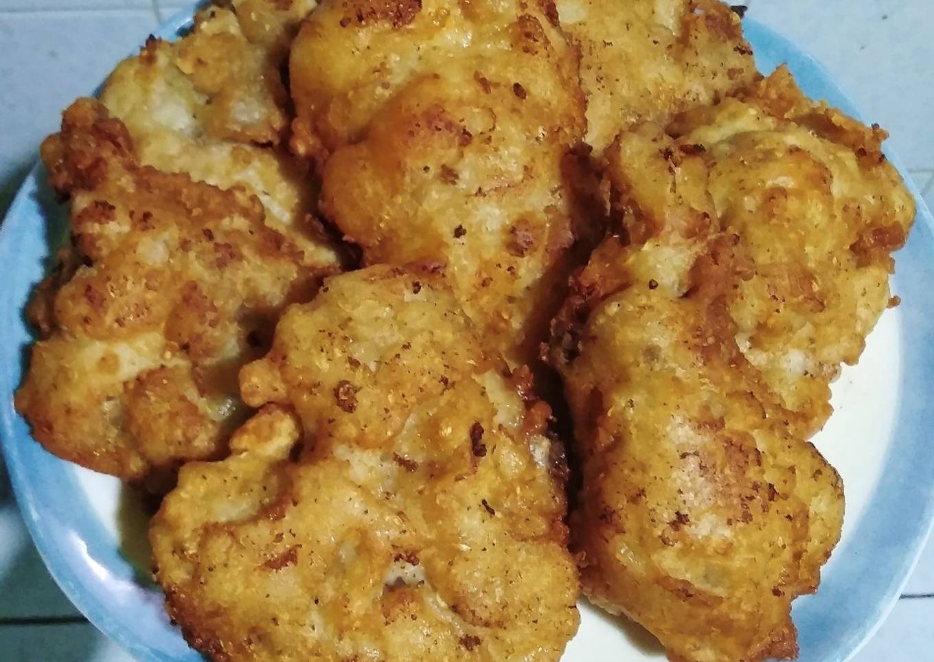 Ayam goreng ndeso dengan tepung