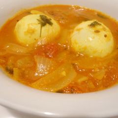 A picture of Egg Curry.