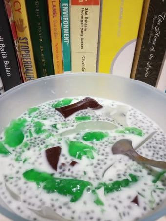 Cara Mudah Membikin Resep Es agar2 kuah fiber creme yang Menggugah Selera Anti Ribet, Menggugah Selera