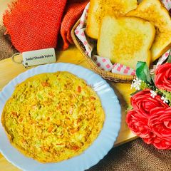 A picture of Pakistani Omelette.