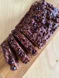 Banana bread integrale con gocce di cioccolato