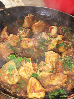 A picture of Chicken curry.