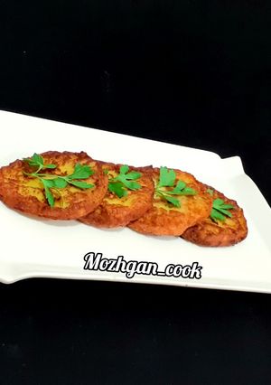 عکسی از دستور کوکو با طعم سبزیجات معطر 😋😍