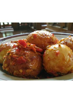 Foto resep Balado telur ala2 masakan padang