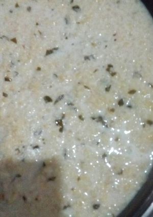صورة لوصفة برغل باللبن والنعناع 🍲