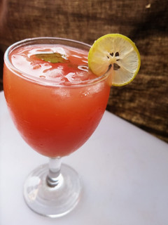 A picture of Sunset Carnival Mocktail.