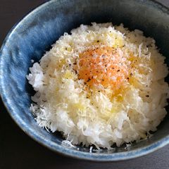 A picture of Egg & Parmesan On Rice.