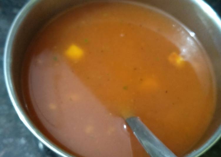Step-by-Step Guide to Prepare Speedy Tomato soup