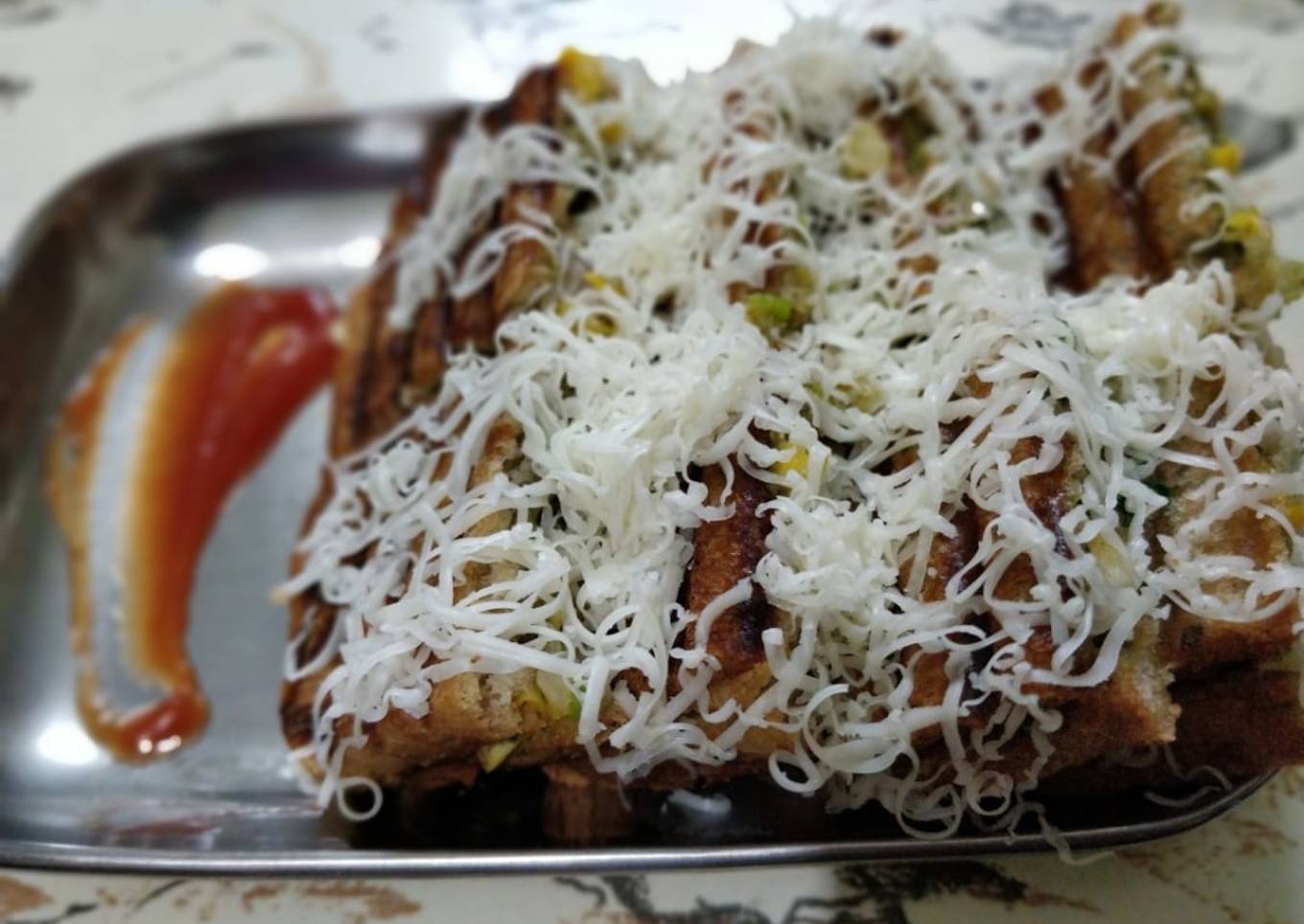 Paneer sandwich