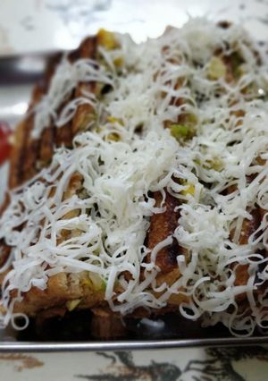 A picture of Paneer sandwich.