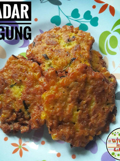 Foto resep Dadar Jagung Temu Kunci / Bakwan Jagung Manis