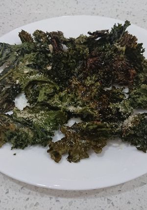 烤羽衣甘藍 的食譜成品照片