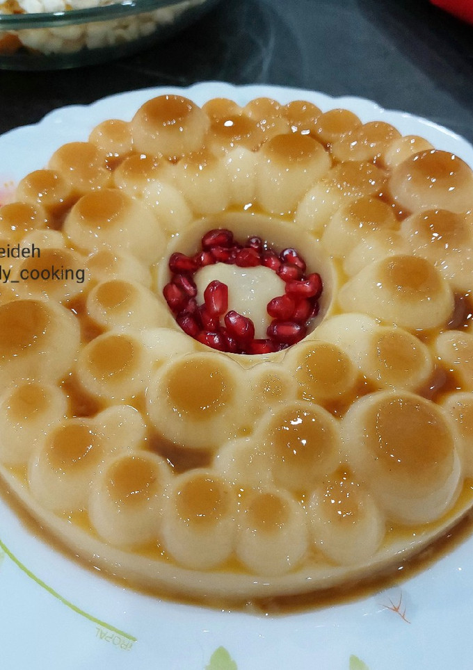 عکسی از دستور دسر کارامل