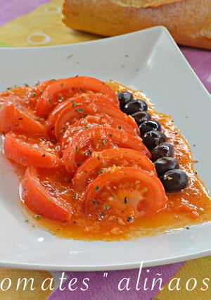 Una foto de Tomates "aliñaos" (Thermomix)