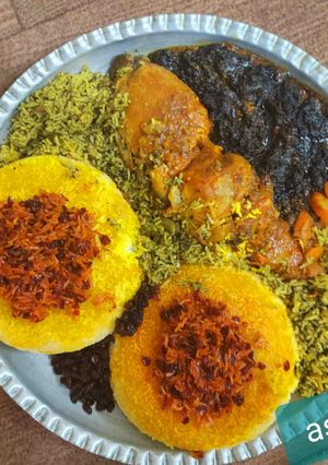 عکسی از دستور خوراک بوقلمون با شودپلو