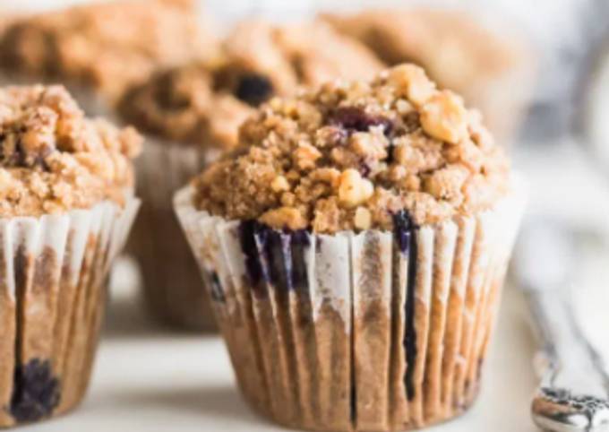 Step-by-Step Guide to Prepare Super Quick Homemade Blueberry Coffee Cake Muffins