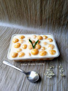 Foto resep Candil Labu Kuning Vla Susu Santan