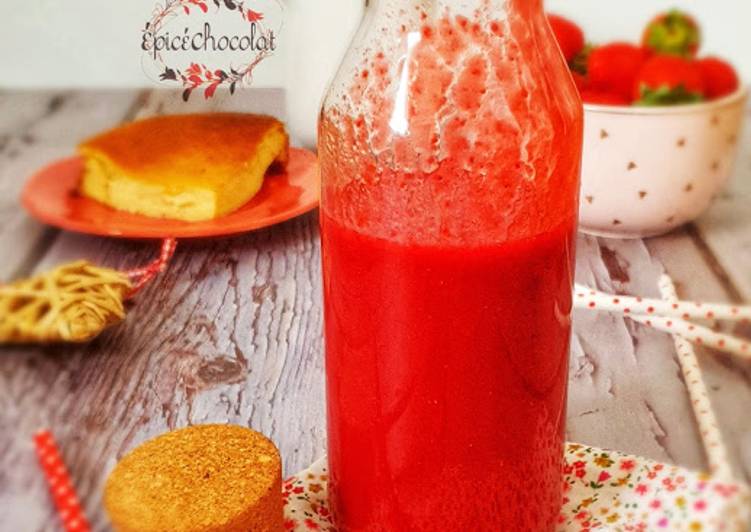 Recette: COULIS FRAISES - FRAMBOISES (AU THERMOMIX OU PAS)