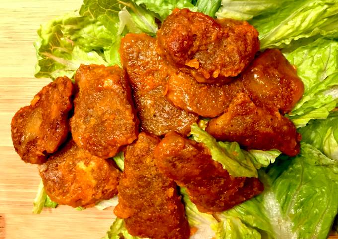 Buffalo Seitan Bites